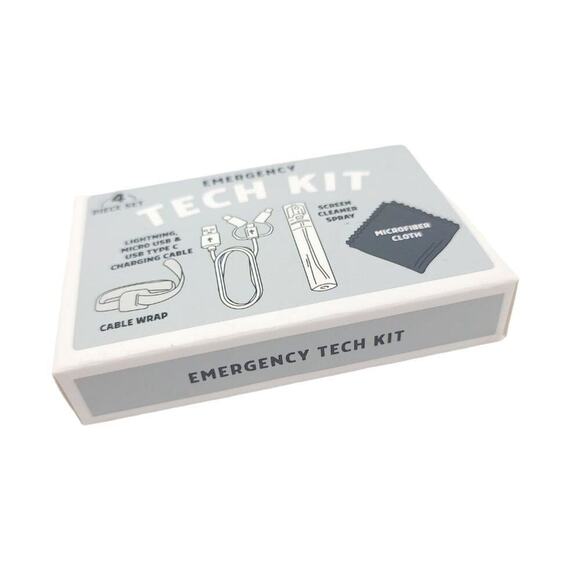 Kikkerland Emergency TechCare Kit Gift Christmas Smart Phones Tablets Electroni  - Picture 2 of 7